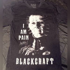 Black Craft Cult Hellraiser Pinhead Women’s Sz Small Black T-Shirt